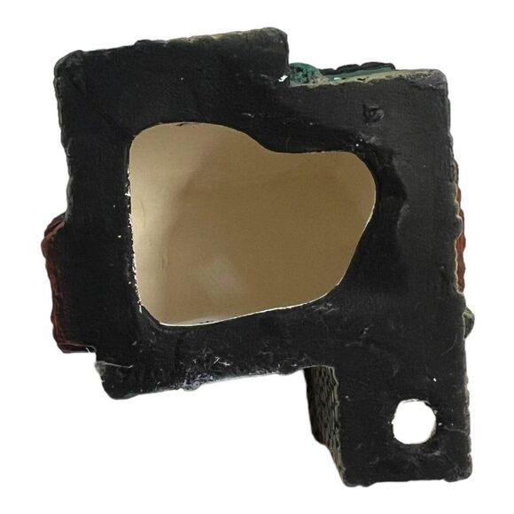 Village Hand Painted Cottage Porcelain Mill Shop 3.25”x2.5”x3” For Village - Picture 5 of 8